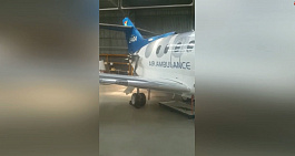 Airplane disinfection by pulsed ultraviolet units Yanex in South Africa